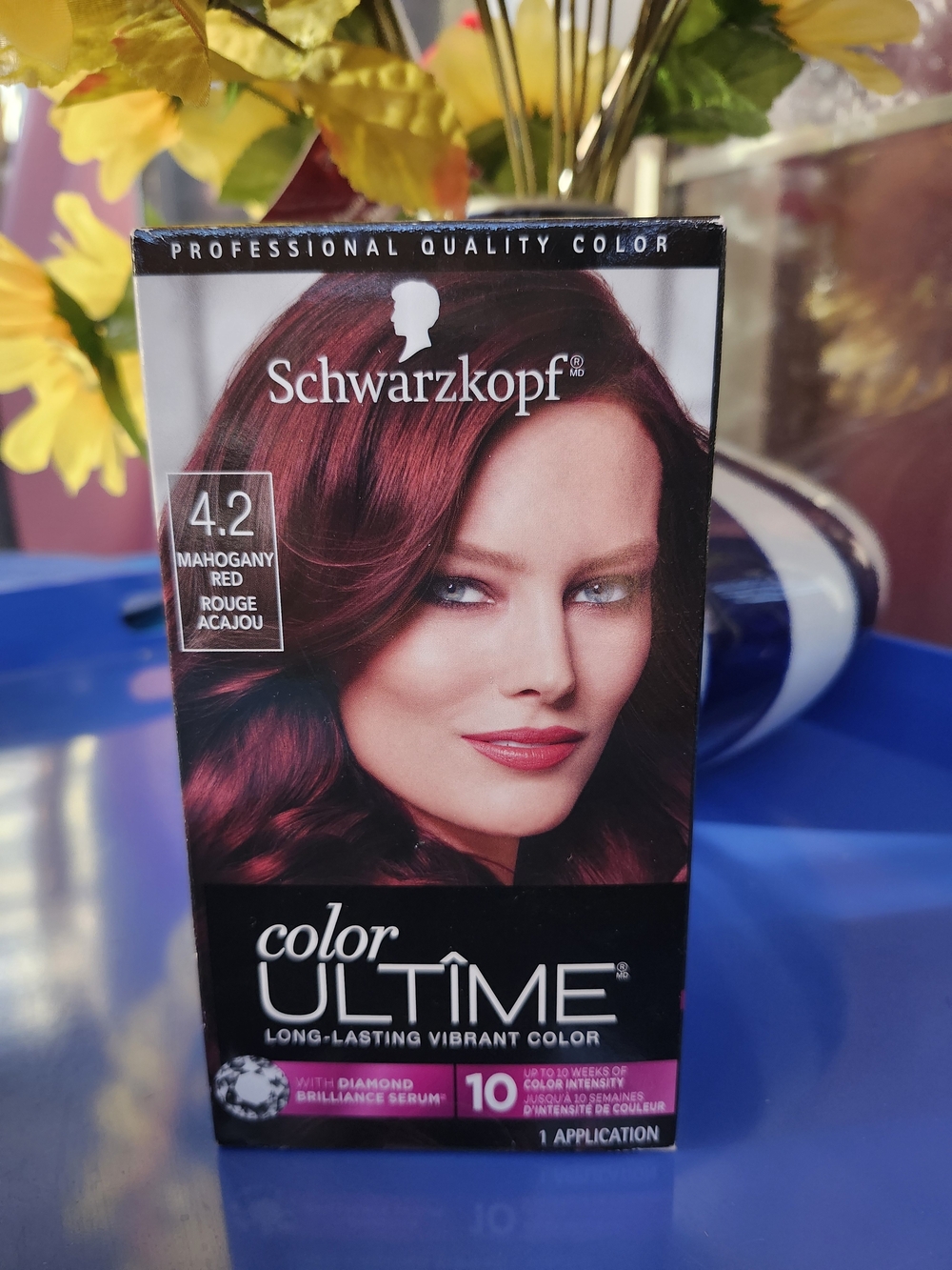 Color Ultime 4.2 Mahogany Red Permanent Hair Color